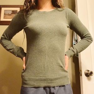 Olive Green Sweater